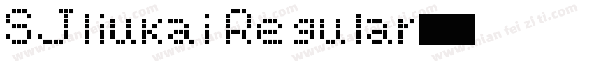 SJliukai Regular字体转换